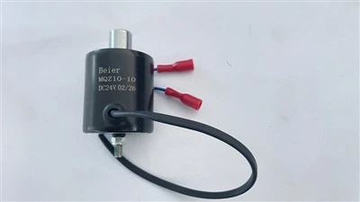 Horizontalni DC 24V cijevni solenoid sa bočnim izlazom za kabel